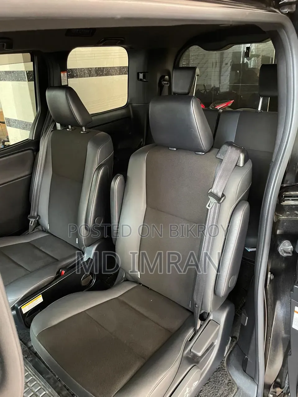 New Toyota Noah 1.8 FWD Hybrid (7 seater) 2020 Black