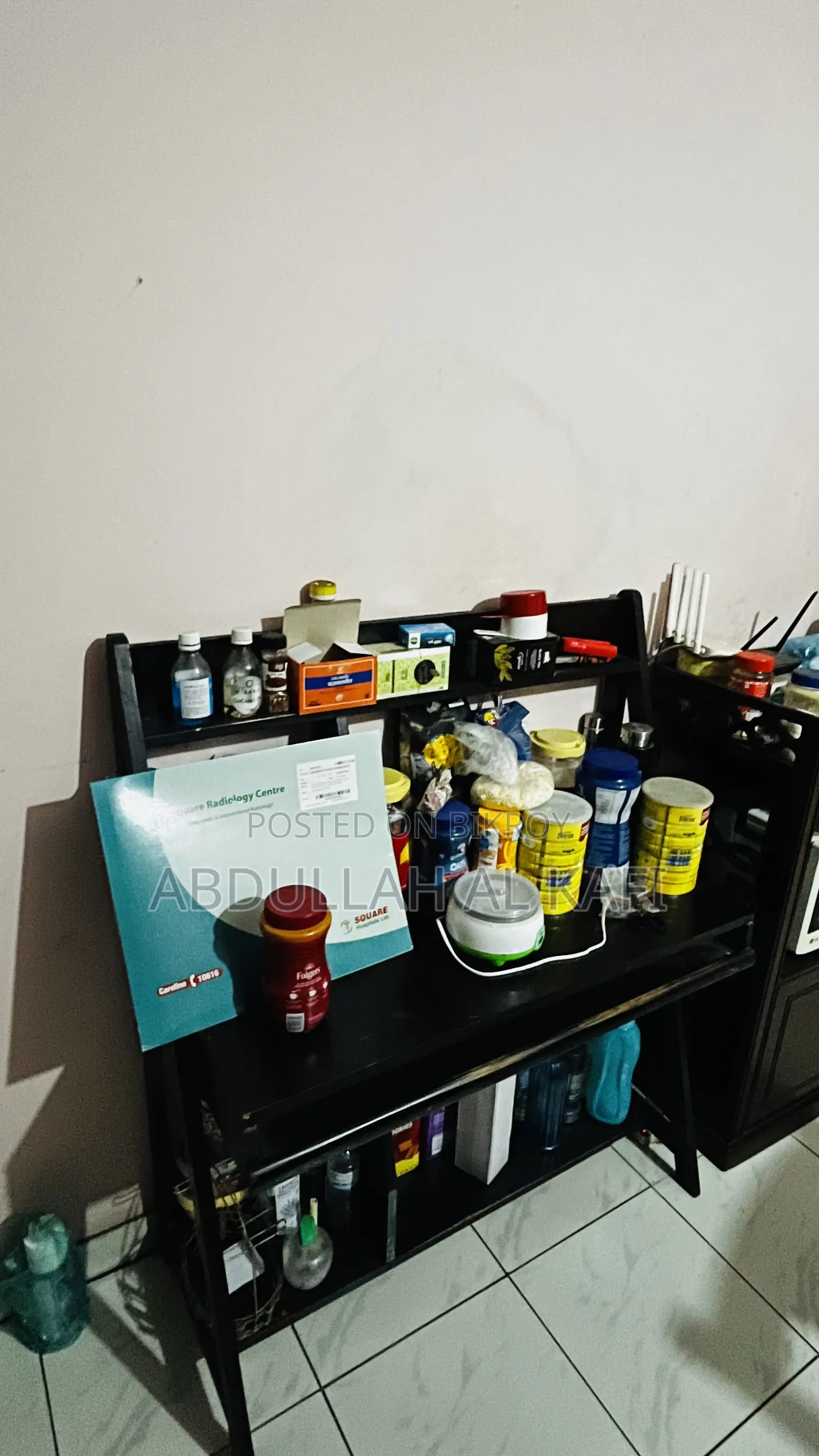 Study Table With Shelf