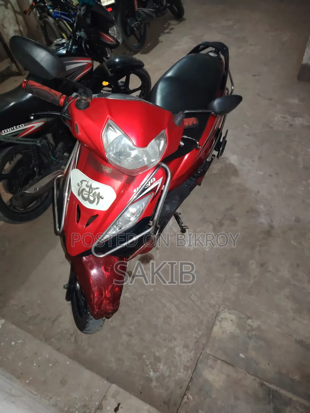 TVS Wego 2016 Red