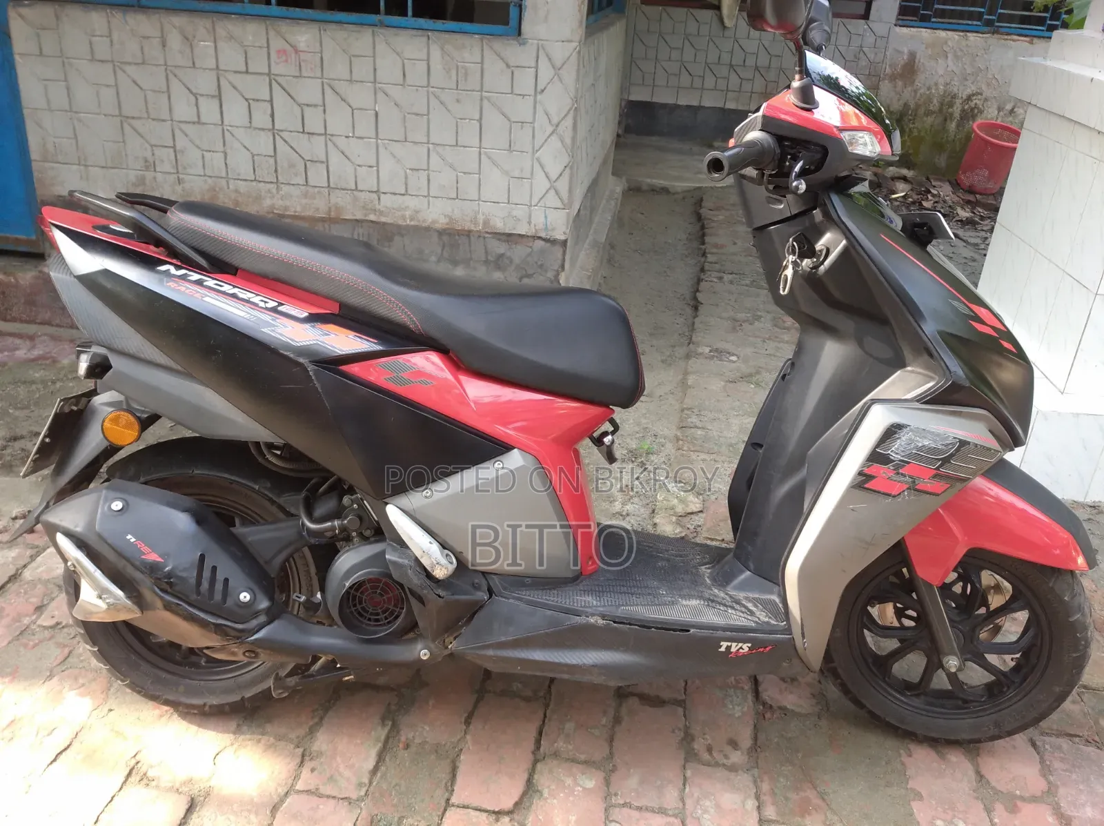 TVS Ntorq 125 2023 Red