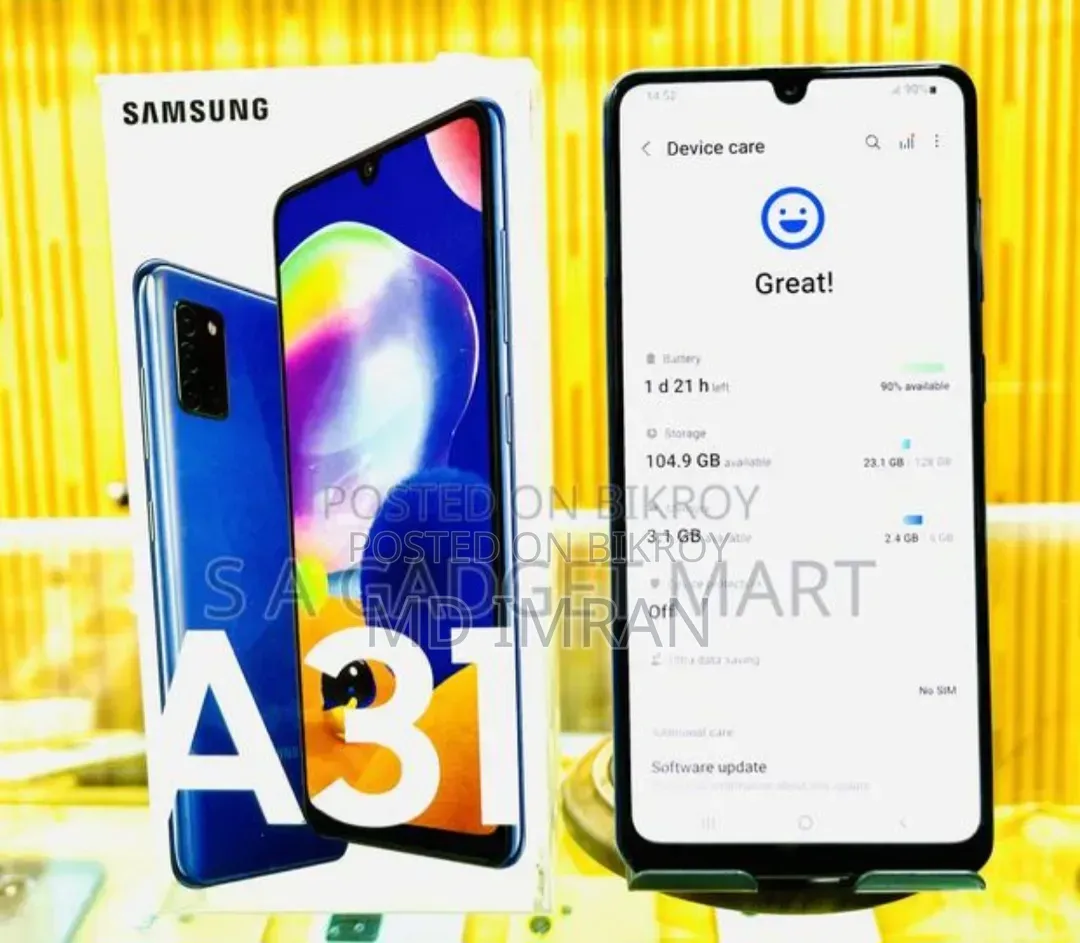 Samsung Galaxy A31 128 GB Blue