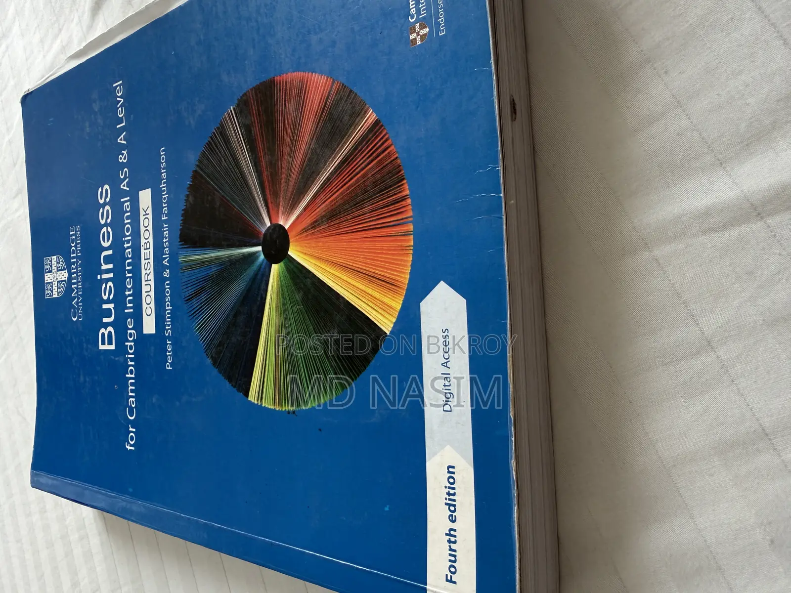 Business Book for Cambridge International as and A2