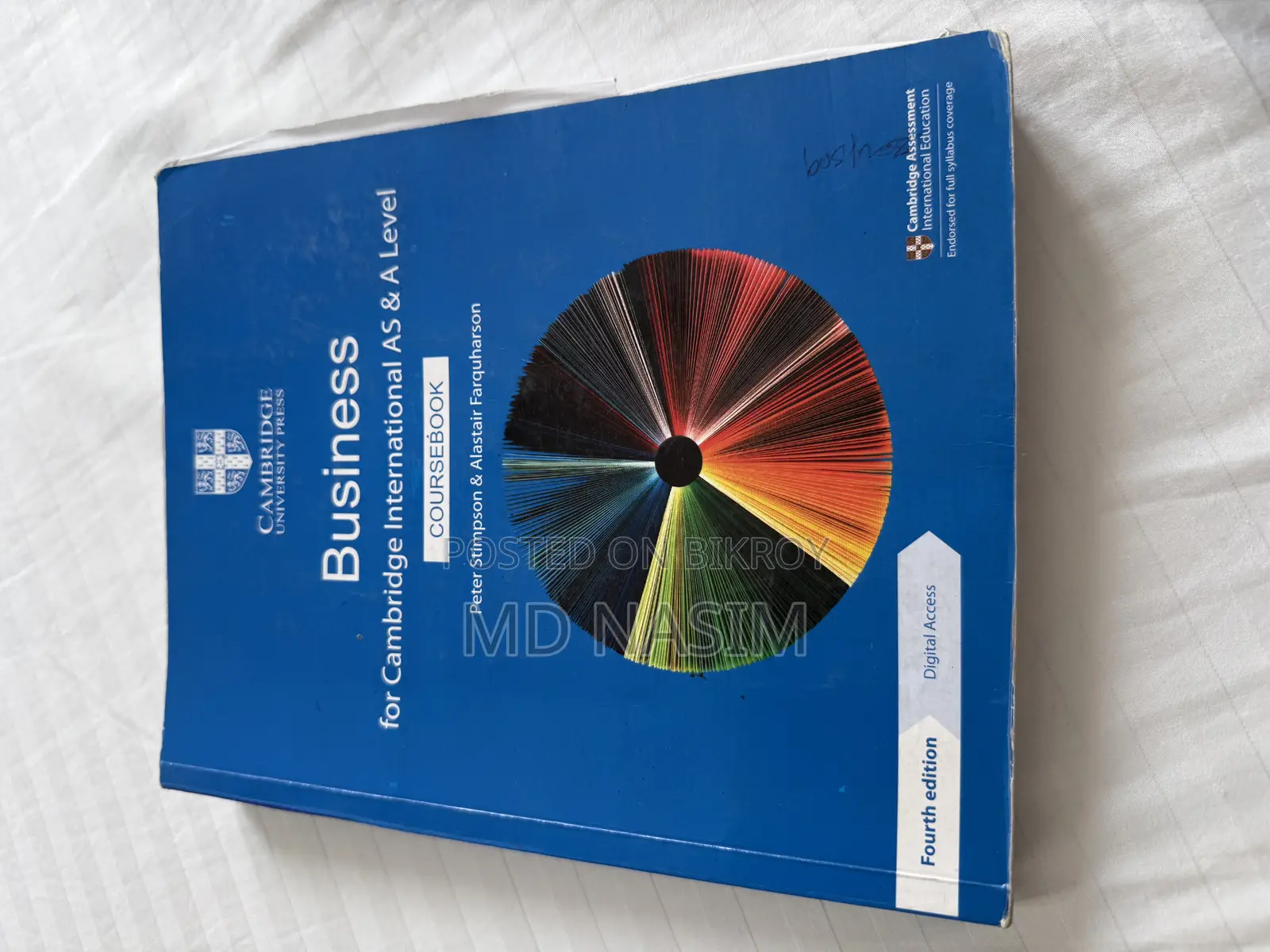 Business Book for Cambridge International as and A2