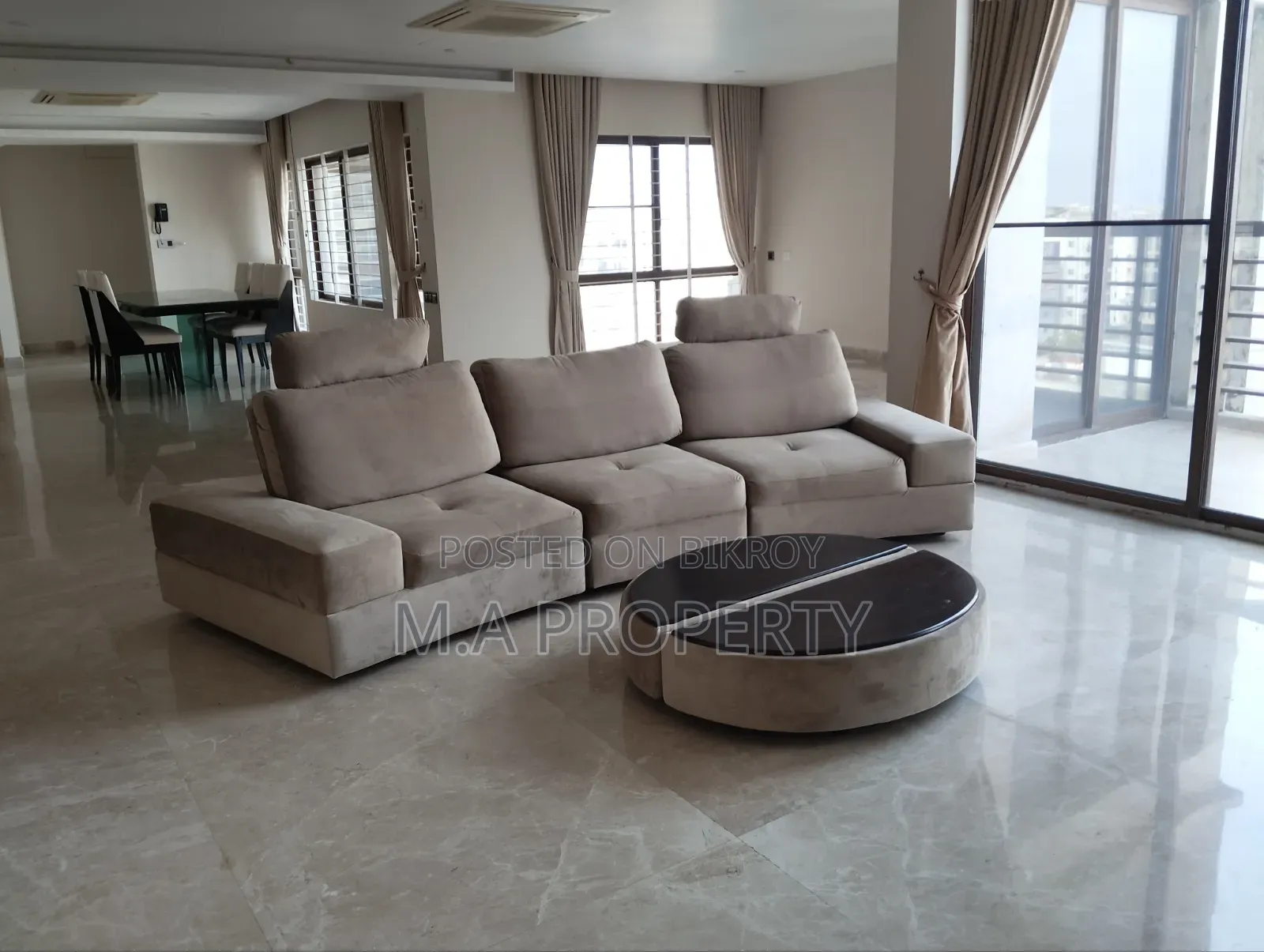 Furnished 3bdrm Apartment in Navana, Baridhara for Rent