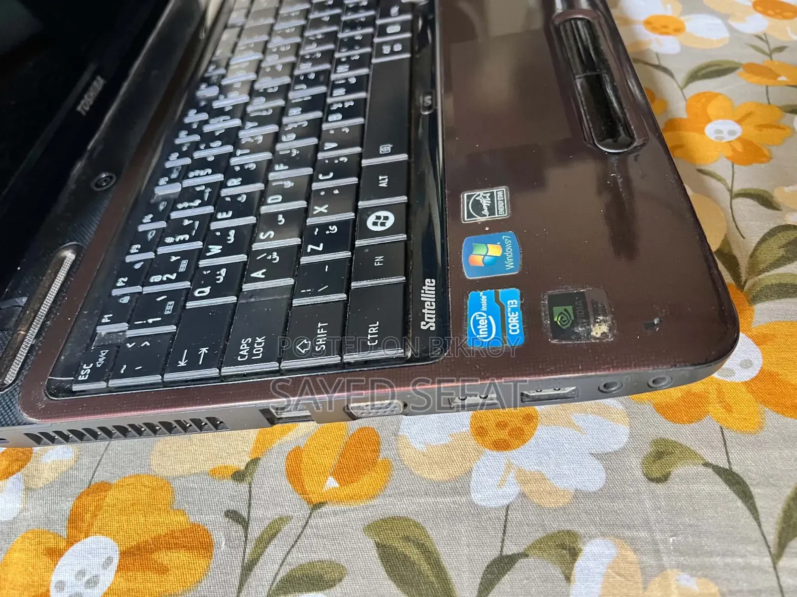 Laptop Toshiba Satellite L755 4GB Intel Core I3 HDD+SSD 128GB