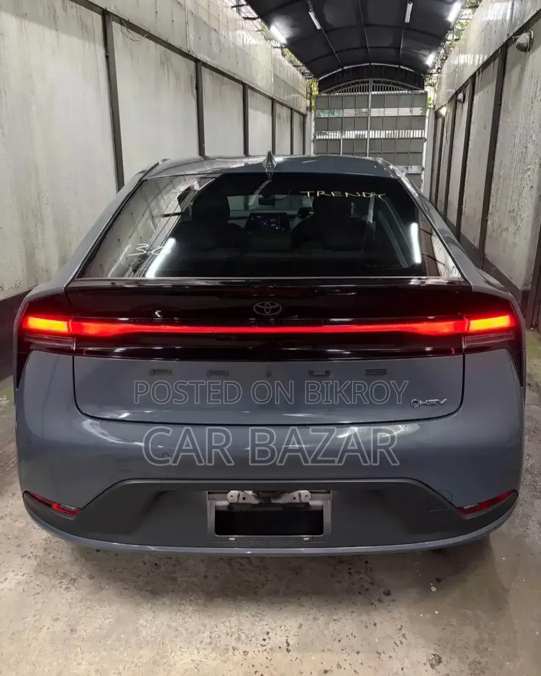 Toyota Prius Limited 2023 ধূসর