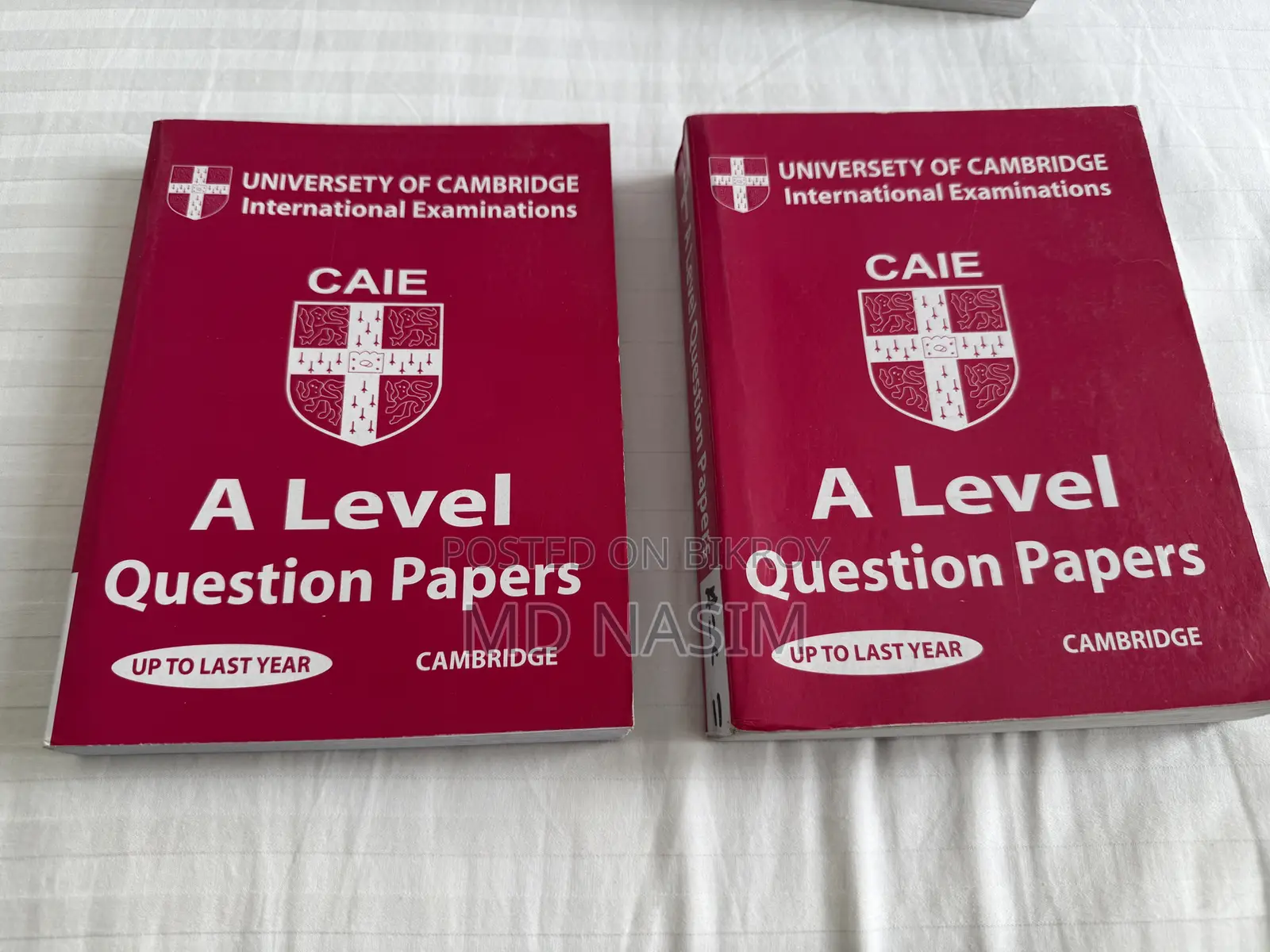 Accounting P1 and P2- Question Papers (Cambridge Int)