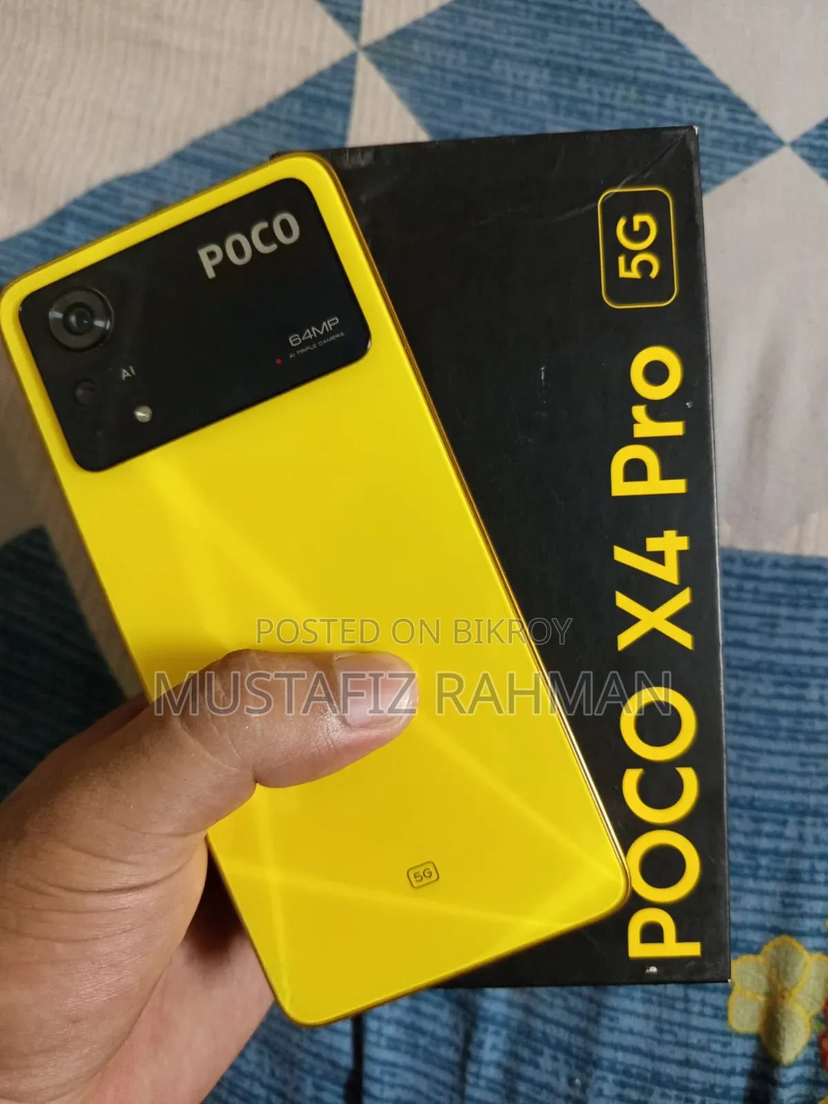 Xiaomi Poco X4 Pro 5G 128 GB Yellow