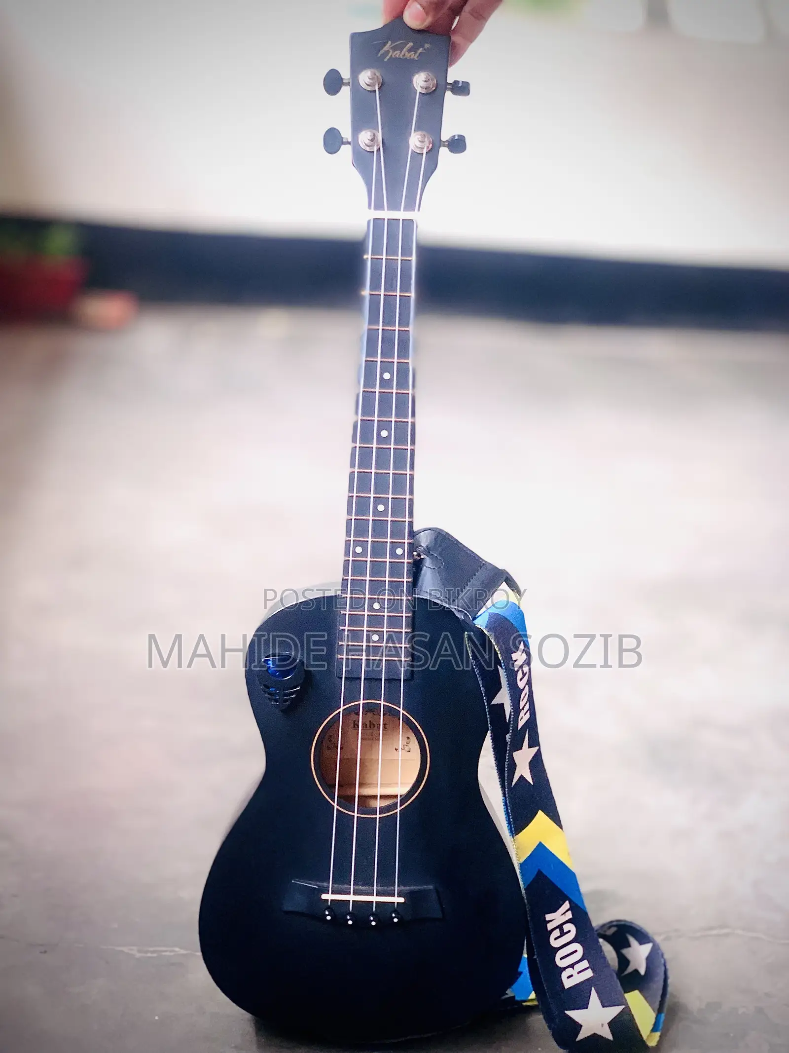26-inch Tenor Ukulele - Matte Black (Fresh)