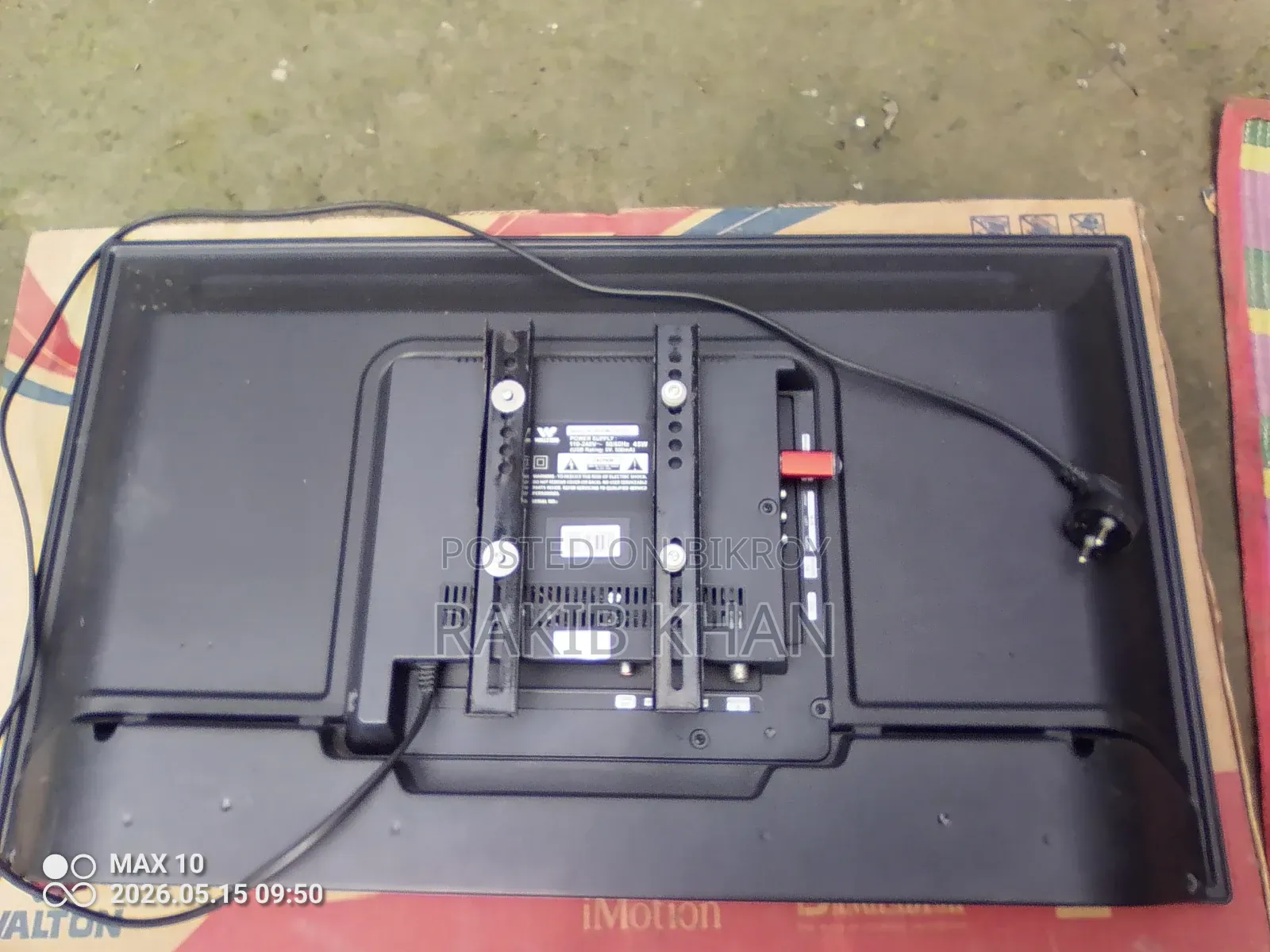 Selling TV in fresh condition due to financial problems