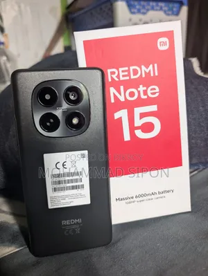 Xiaomi Redmi Note 15 256 GB Black