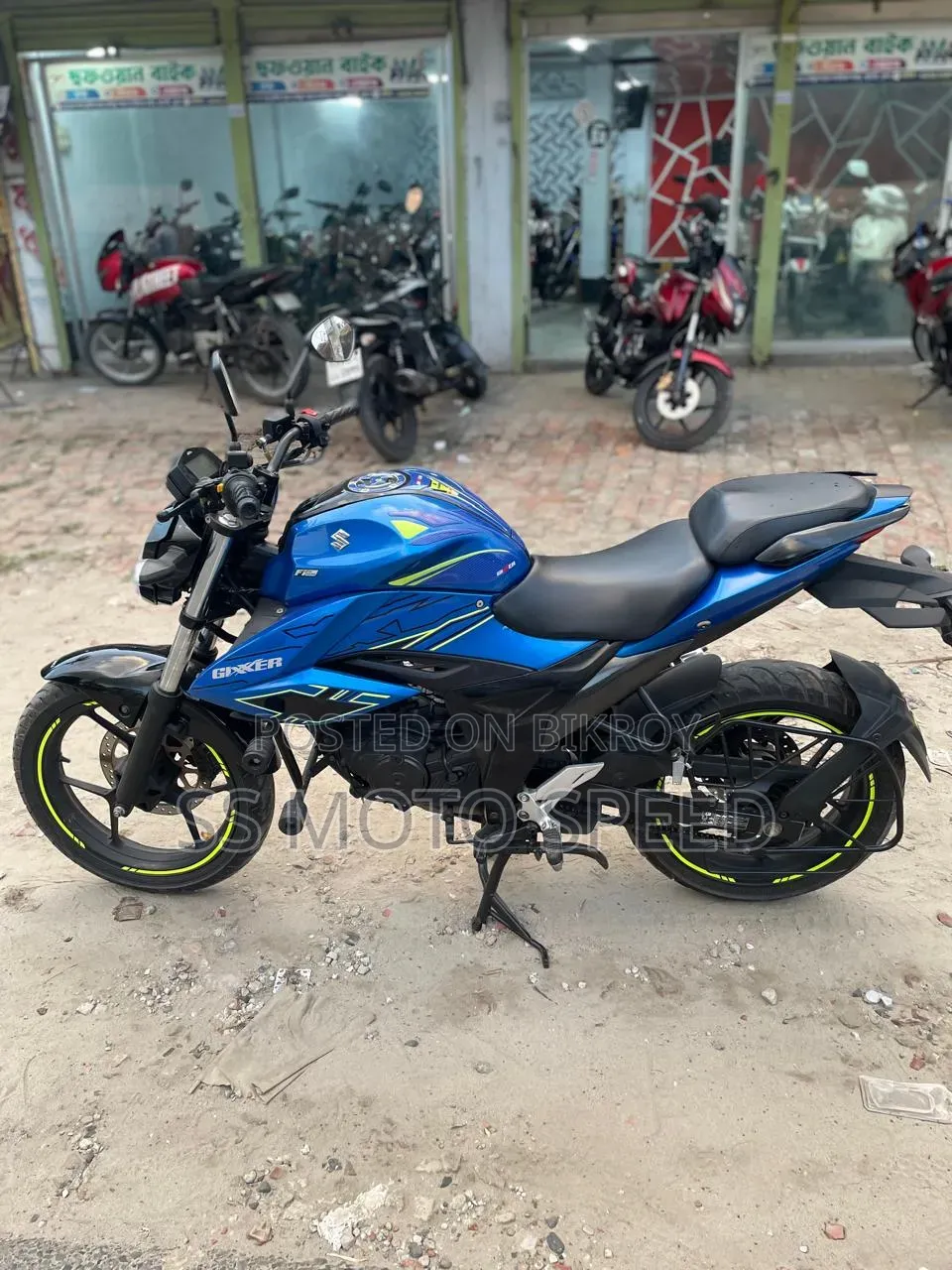 Suzuki Gixxer Fi ABS 2025 Blue