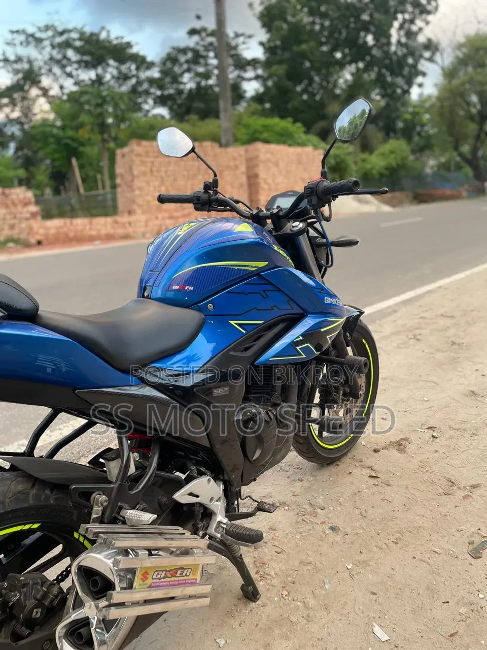 Suzuki Gixxer Fi ABS 2025 Blue