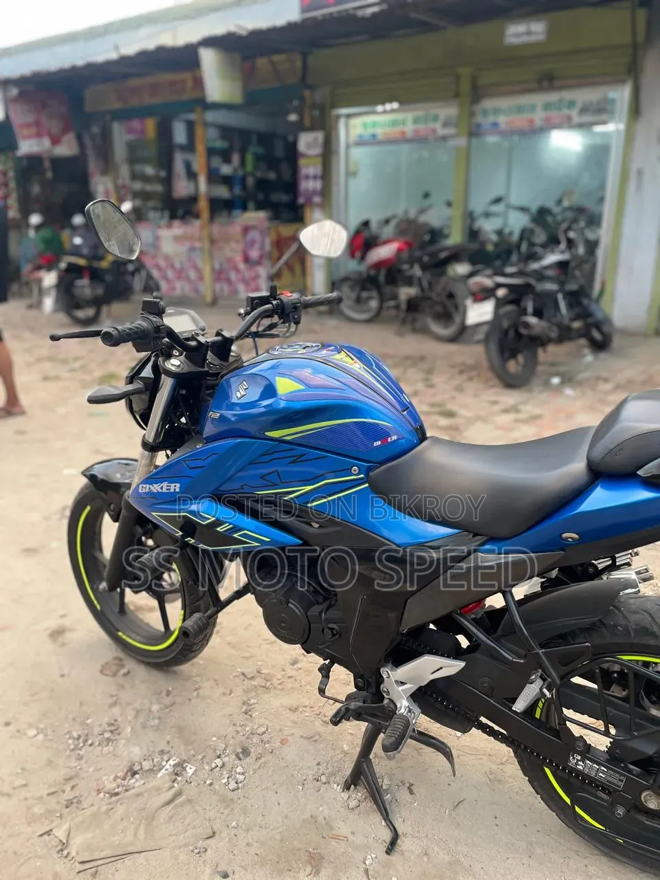 Suzuki Gixxer Fi ABS 2025 Blue