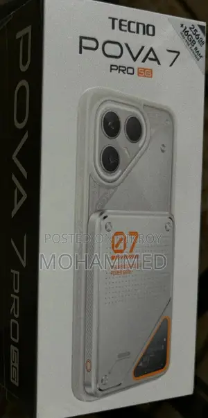 New Tecno Pova 7 Pro 5G 256 GB Black