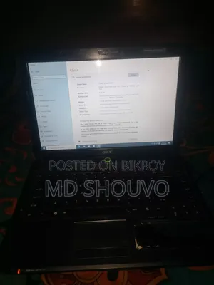 Laptop Acer 4GB HDD+SSD 256GB