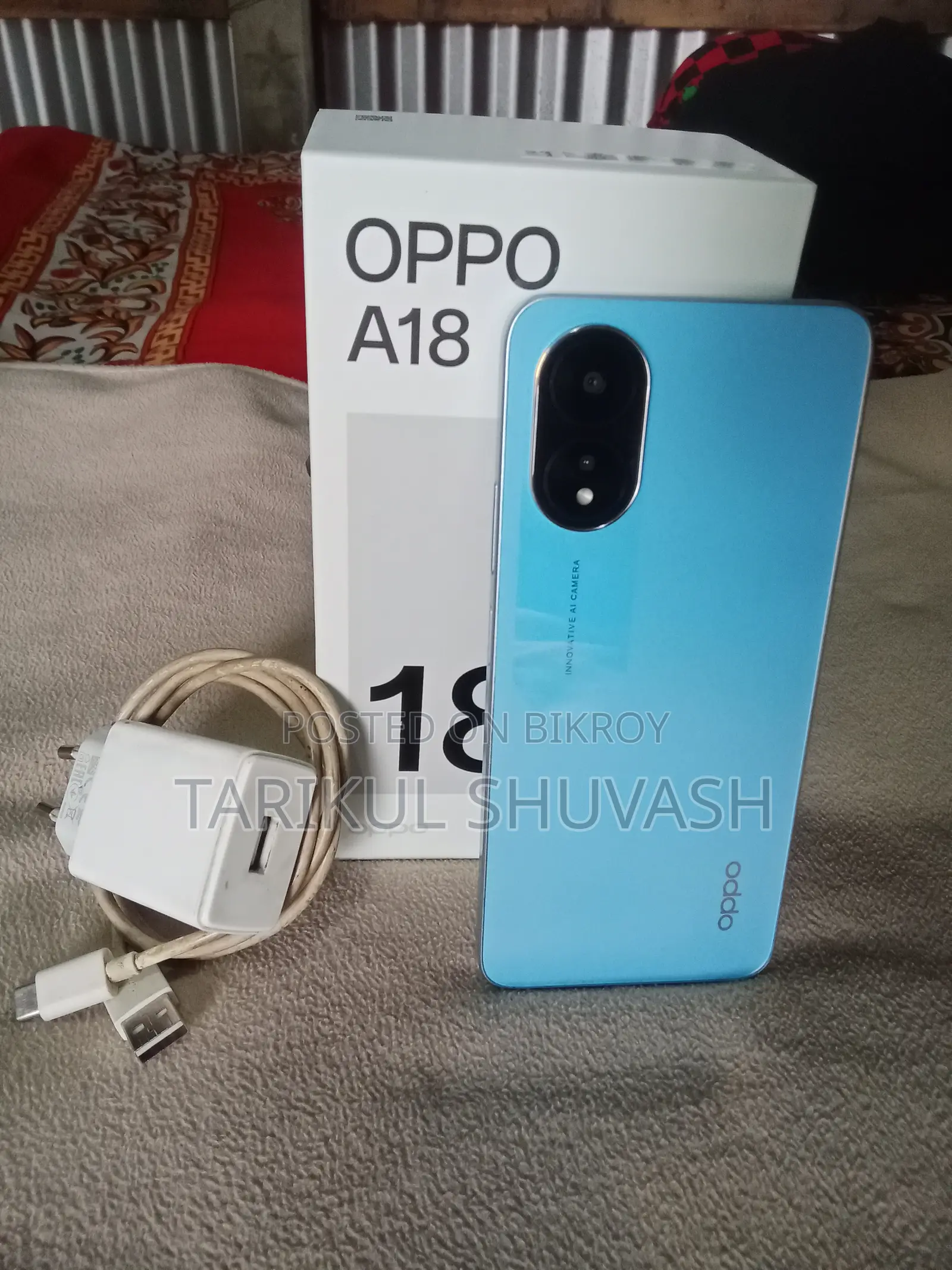Oppo A18 128 GB Blue