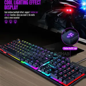 T-Wolf T20 Wired RGB Gaming Keyboard