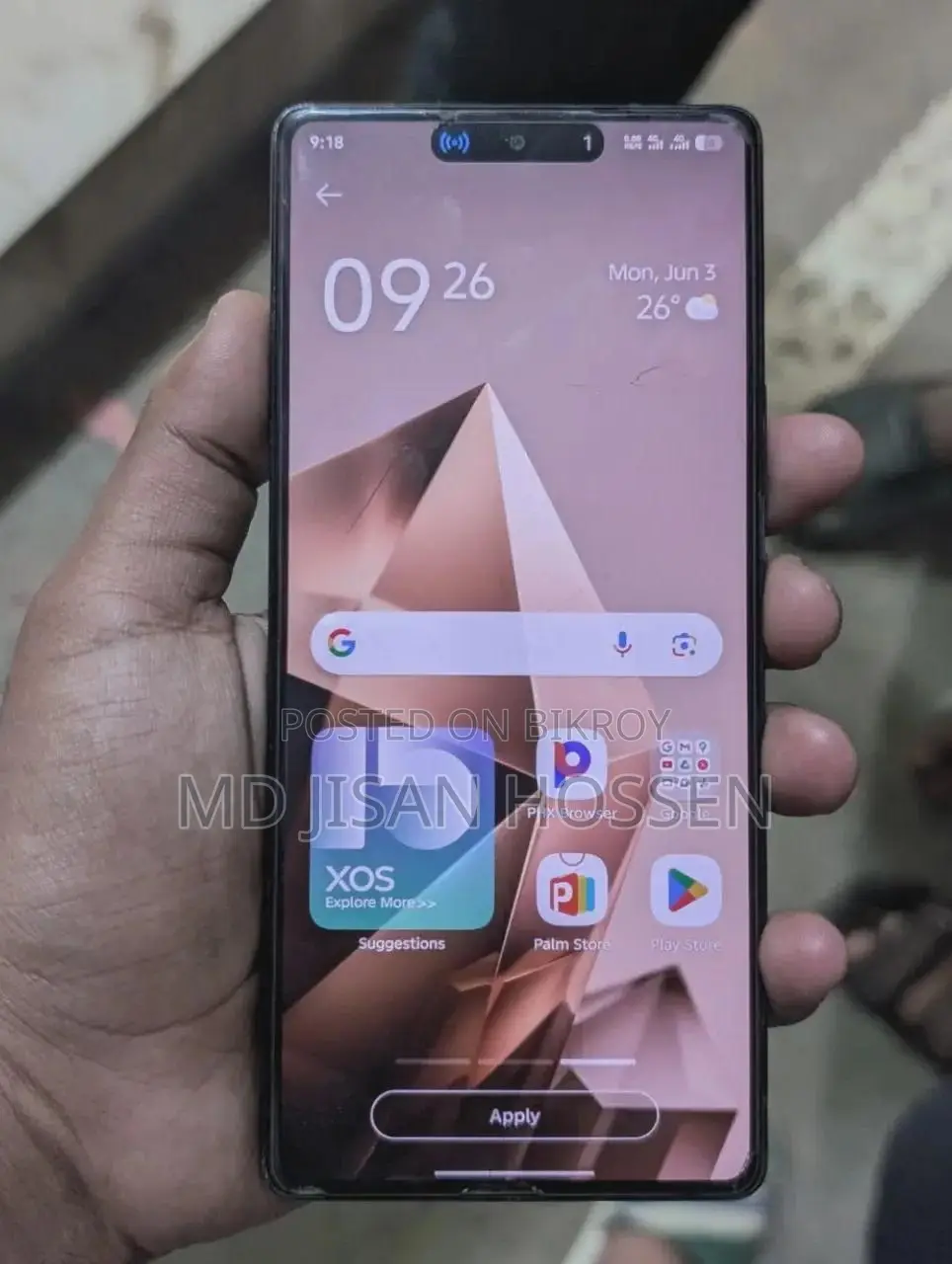 Infinix Note 50 4G 256 GB Black