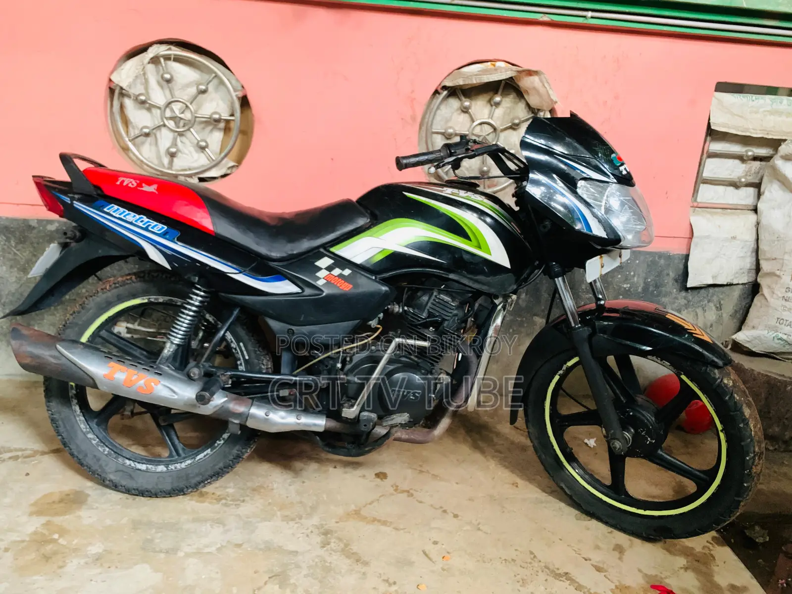 TVS Metro 2015 Gray