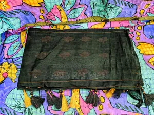 Black Jamdani Saree