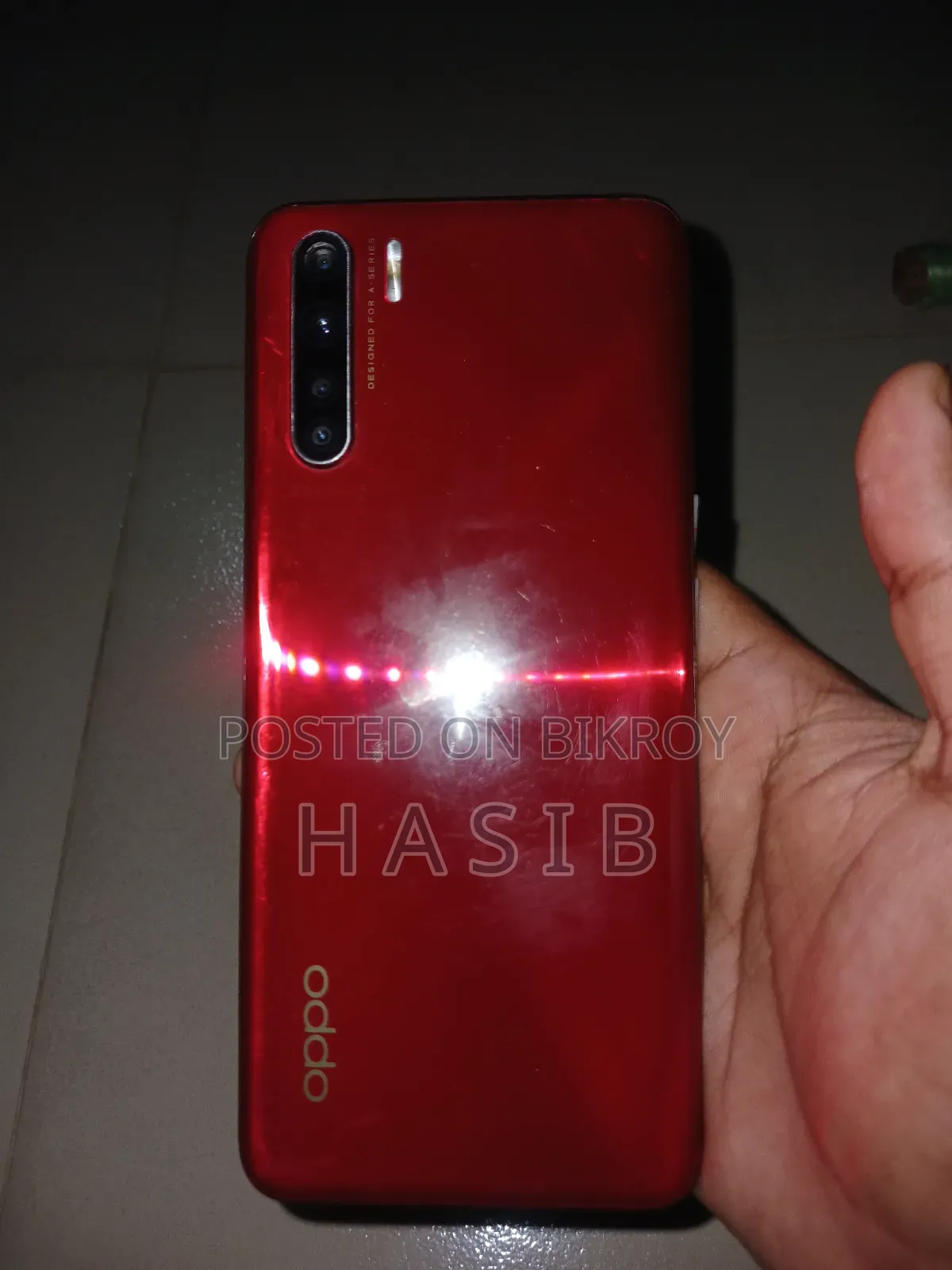 Oppo F15 256 GB Red