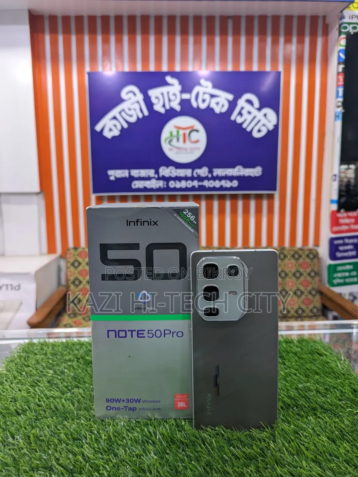 Infinix Note 50 Pro 256 GB Gray