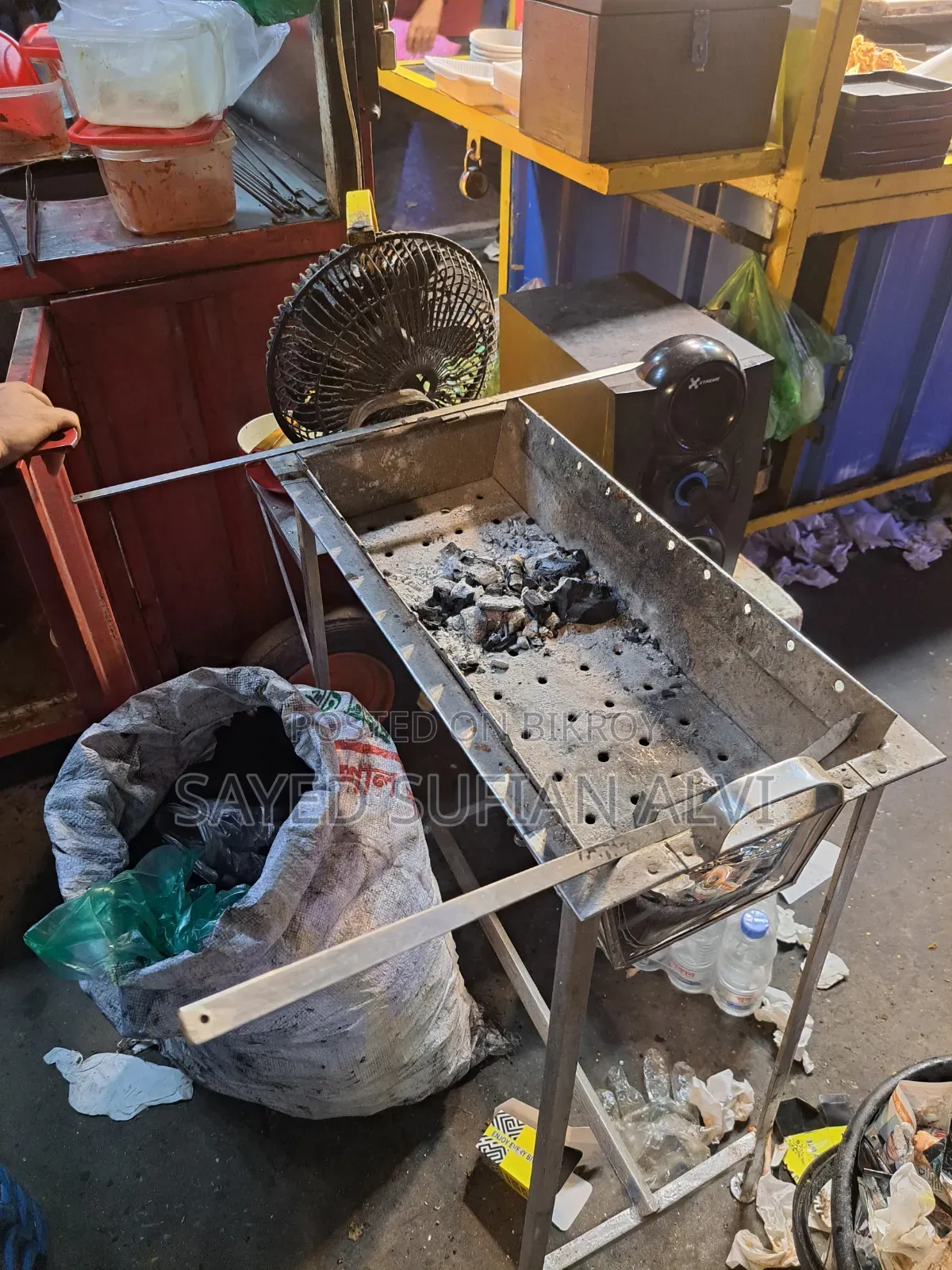 Food cart for sale.
