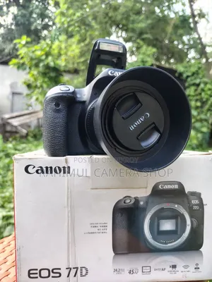 ঈদ অফার Canon 77d Body Canon 50mm Is Prime Lens