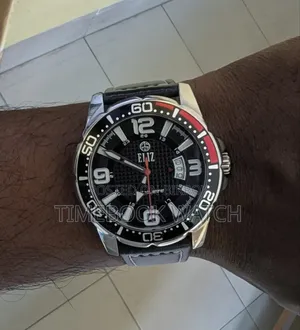 Eliz Quartz Beautiful Pepsi Bezel 100% Genuine
