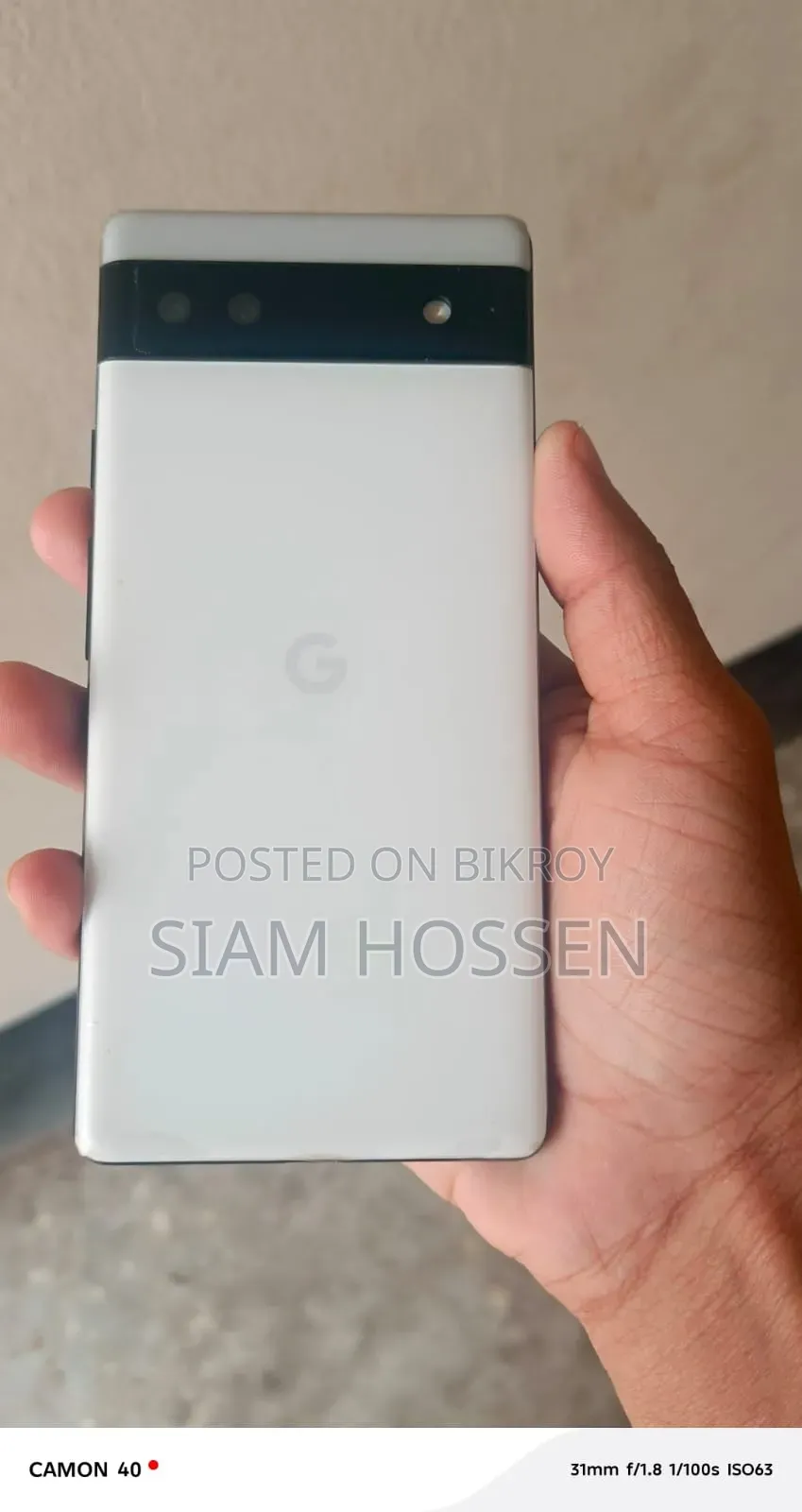 Google Pixel 6a 128 GB White