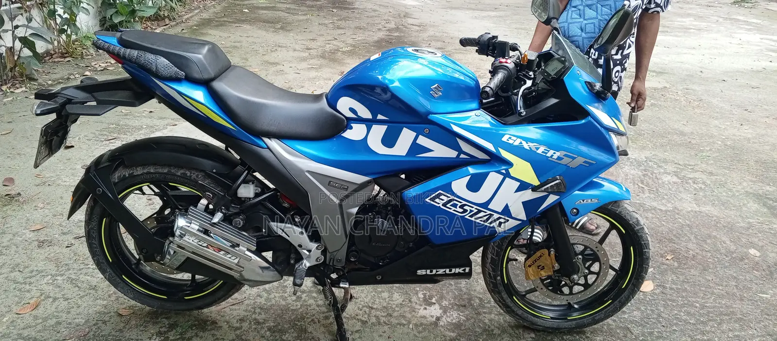 Suzuki Gixxer SF FI 2020 Blue