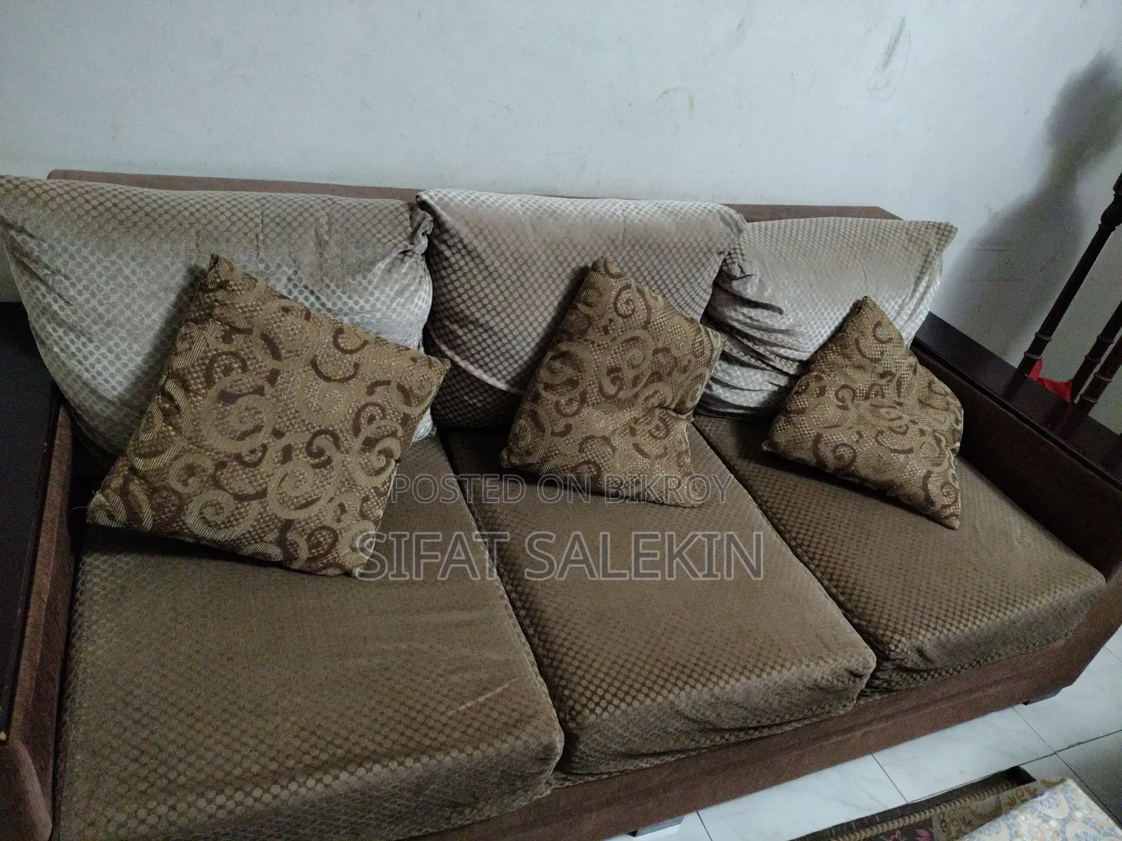 Wooden Sofa Set