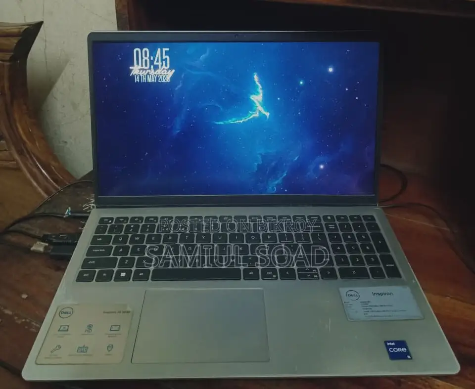 Laptop Dell Inspiron 15 3000 8GB Intel Core I5 SSD 512GB
