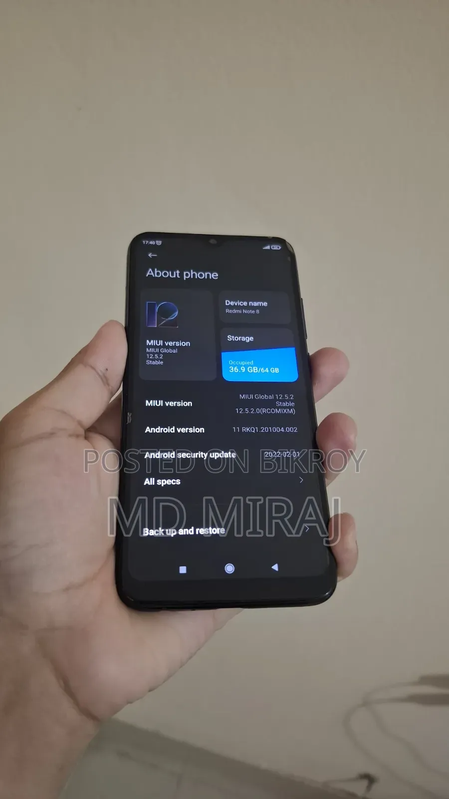 Realme 64 GB Black