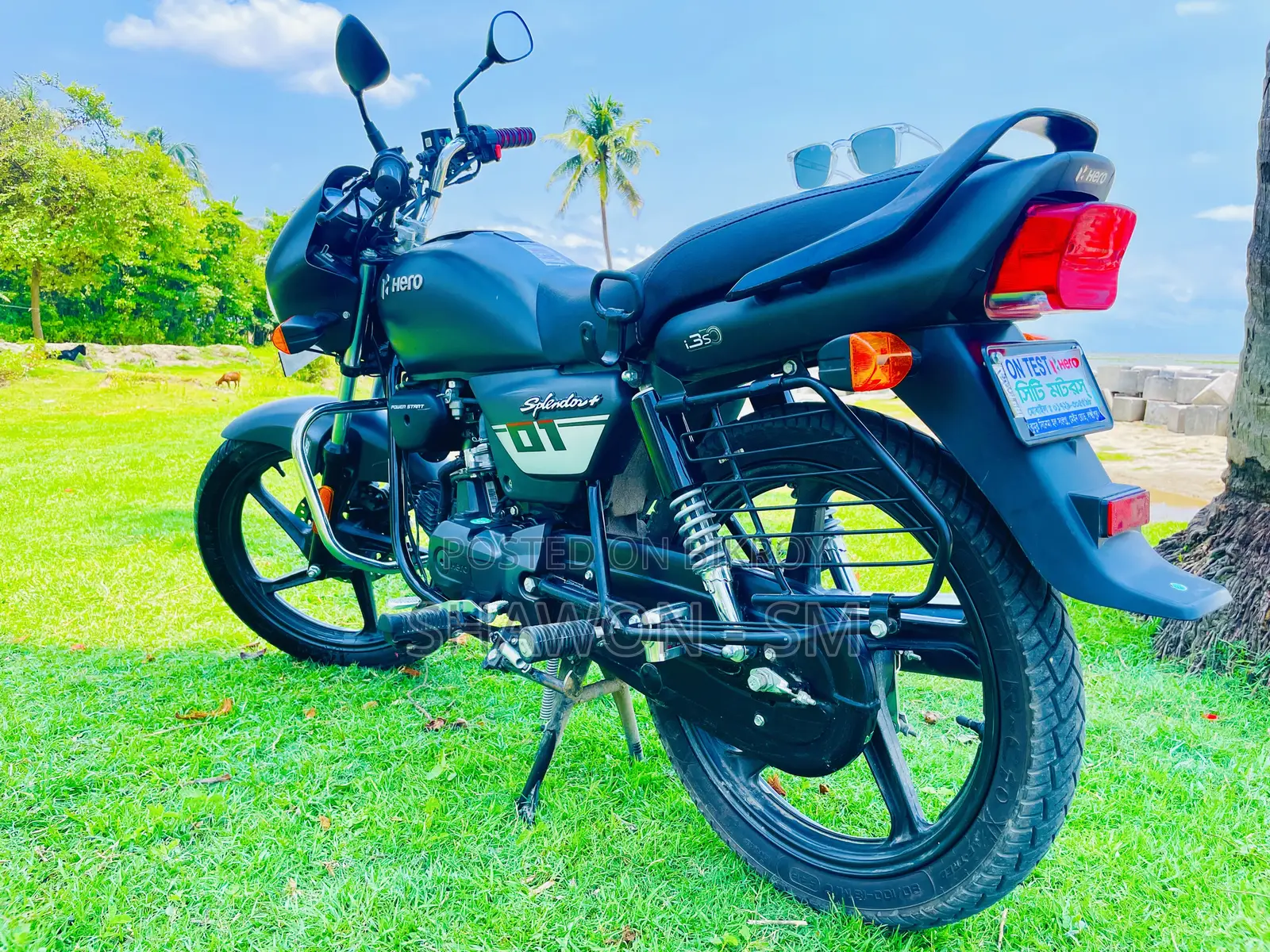 Hero Splendor Plus IBS I3S 2025 Gray