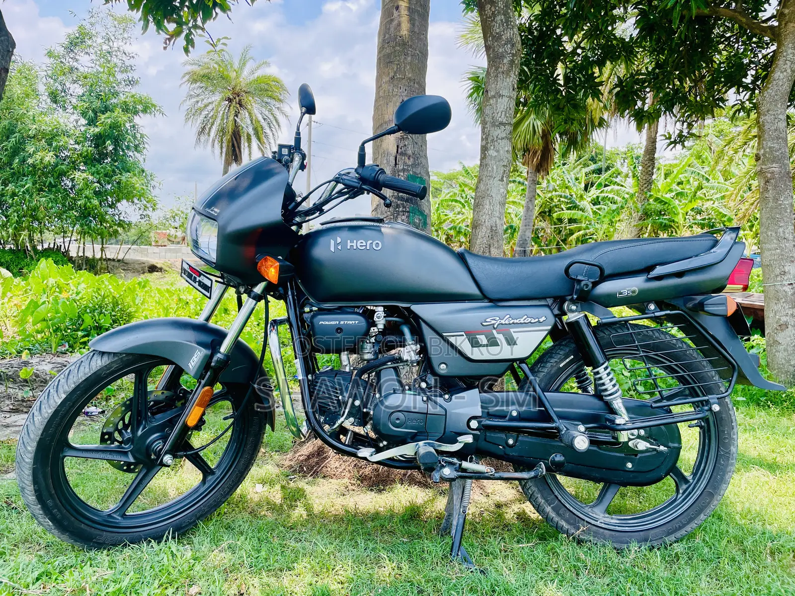 Hero Splendor Plus IBS I3S 2025 Gray