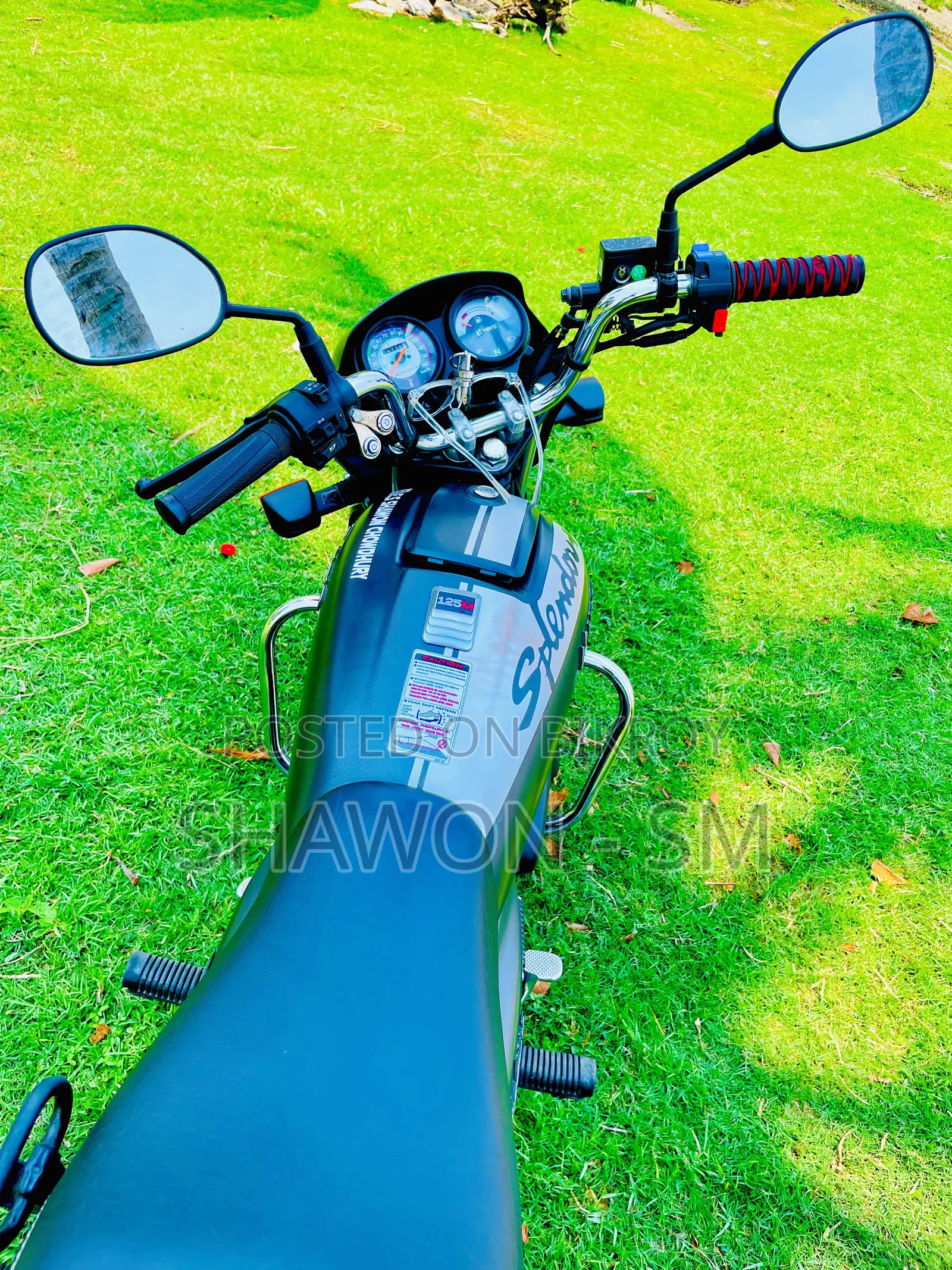 Hero Splendor Plus IBS I3S 2025 Gray