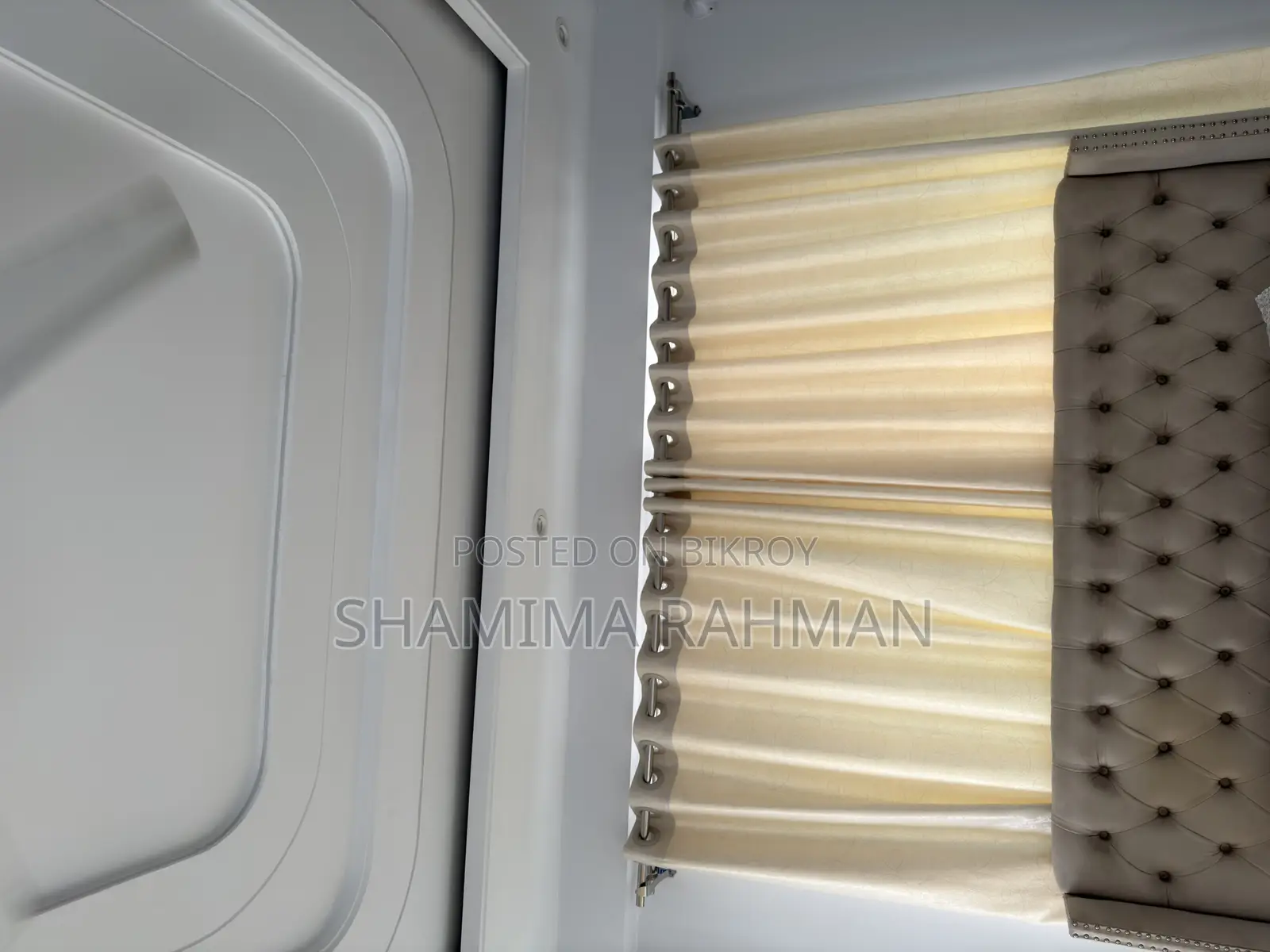 Curtains for 1 Window and Glass Door