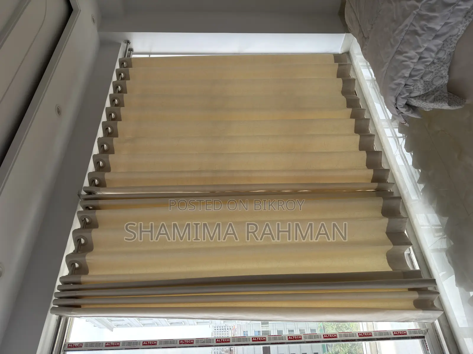 Curtains for 1 Window and Glass Door