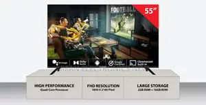 Sony 55" Smart Tv 5 Years Guaranty