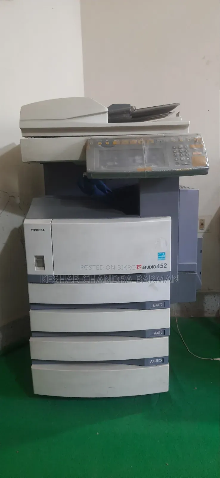 Photocopy machine Toshiba Studio 452 for sale.