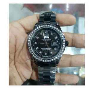 Rolex Quartz Movement Stainless Steel Analog Watch for Men