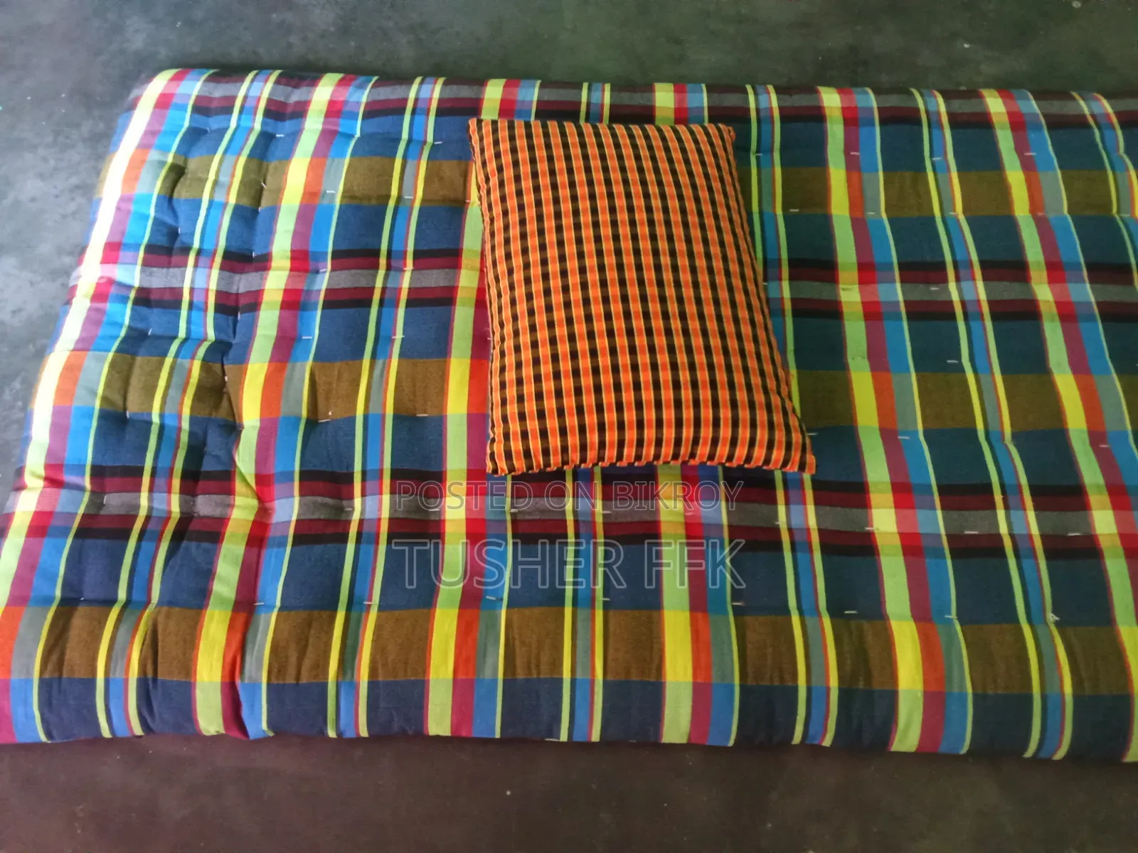 Single Mattress and Pillow