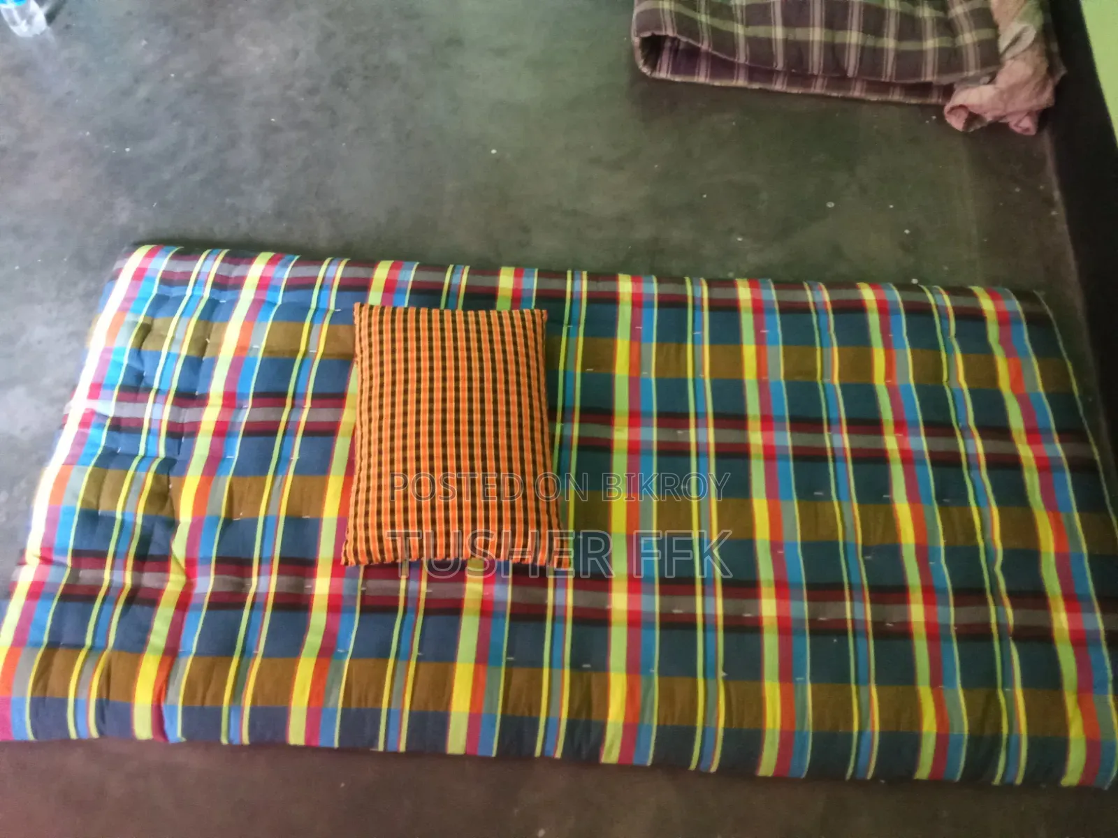 Single Mattress and Pillow