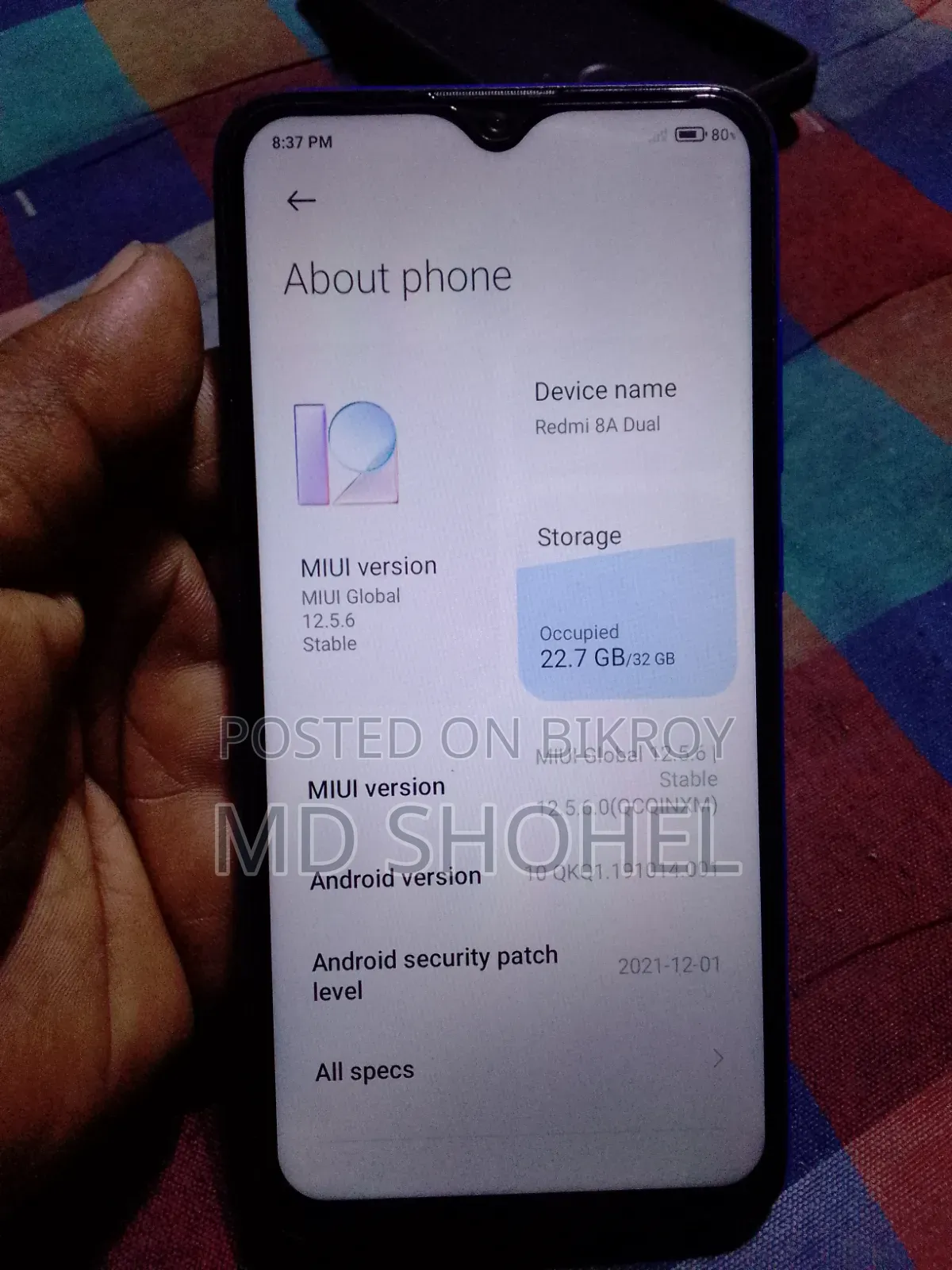 Xiaomi Redmi 8A 32 GB Blue