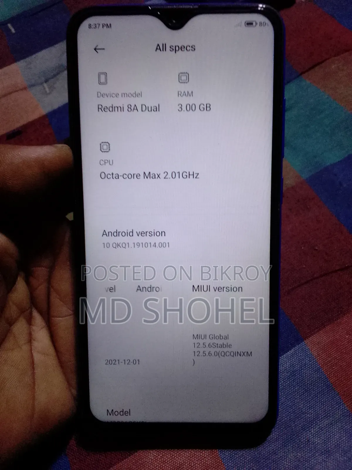 Xiaomi Redmi 8A 32 GB Blue