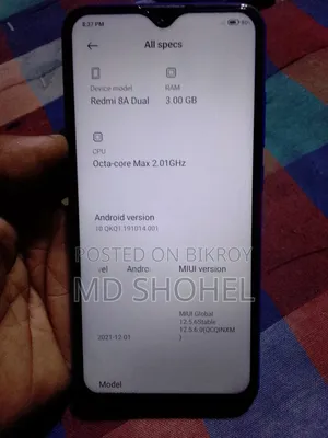 Xiaomi Redmi 8A 32 GB Blue
