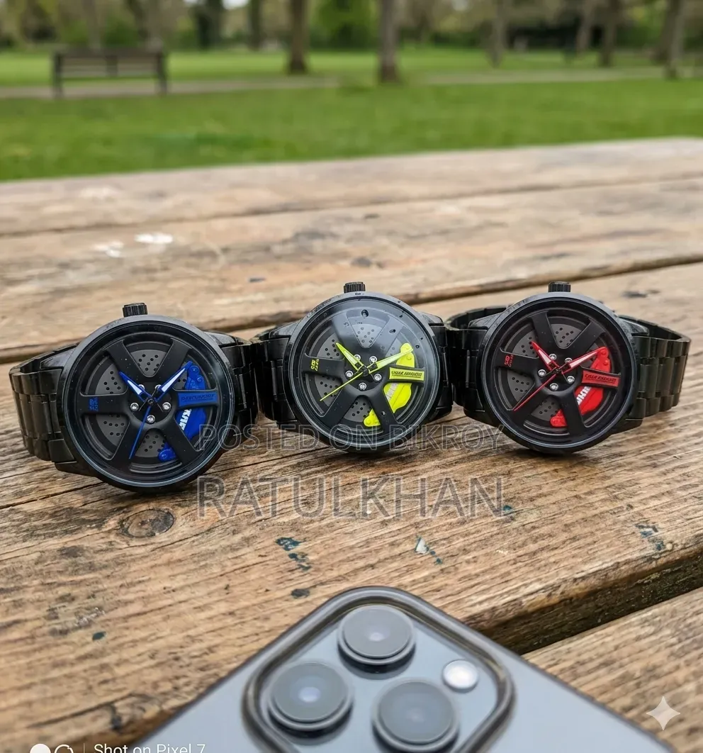 Skmei Watch with Rotating Internal Lighting (3 Colors)
