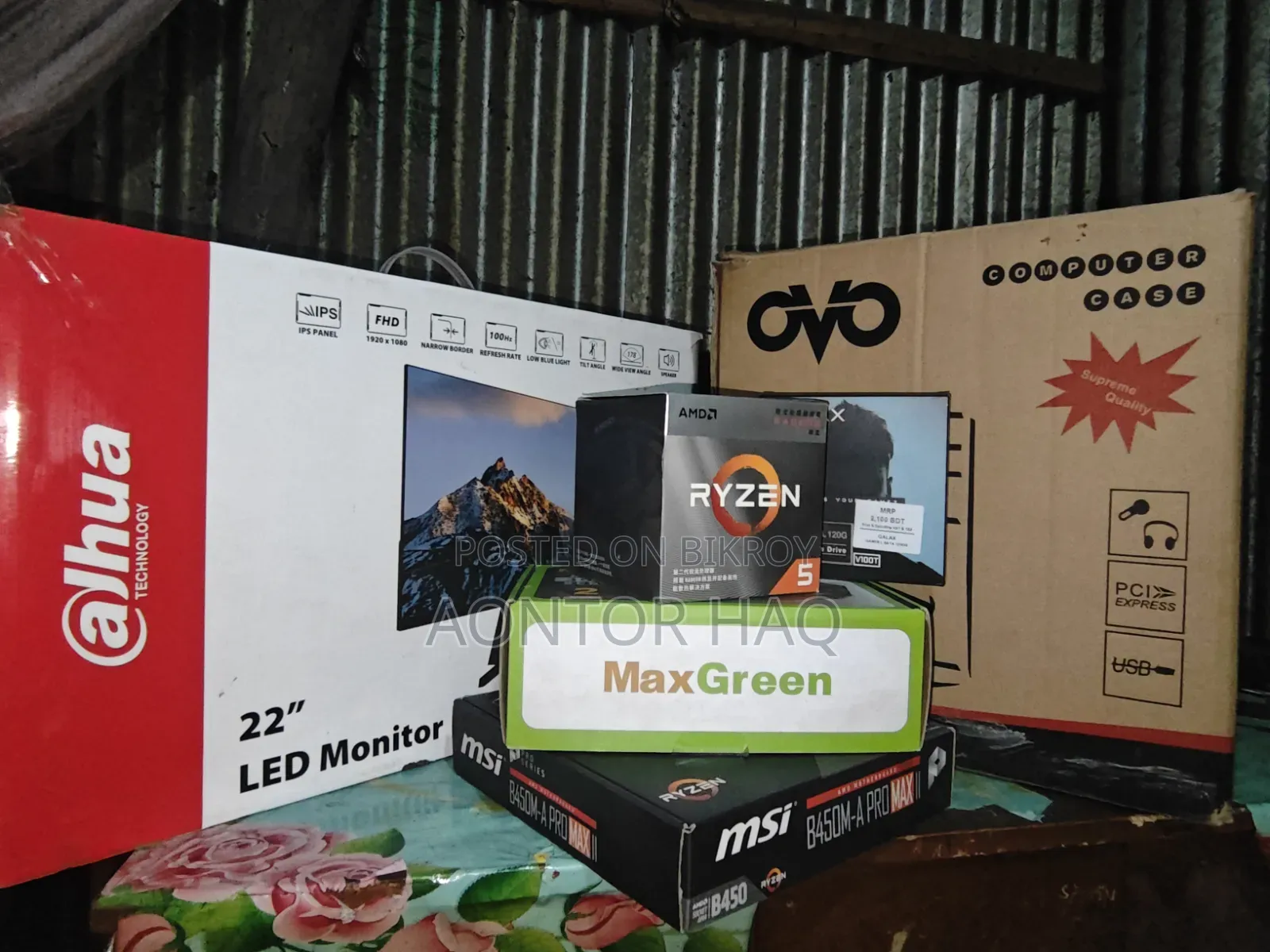 Desktop Computer MSI Model 8GB AMD SSD 128GB